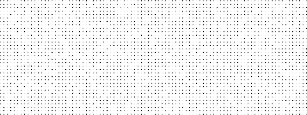 Dotted gradient halftone background. Monochrome dotted texture. Polka dot pattern