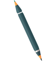 A pencil is shown on a black background png