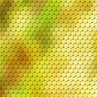 Autumn themed background with circular grid vector