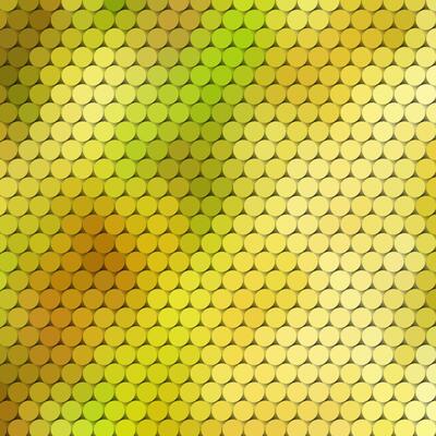 Autumn themed background with circular grid