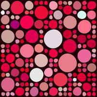 Pattern with random circles vector