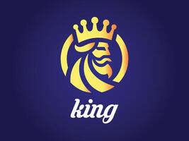 King Illustration Design vector
