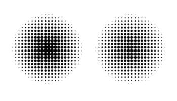 Abstract grunge halftone grid dots circles background design vector