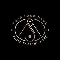 Logo design graphic concept creative abstract premium stock initial MS or SM line font yin yang infinity. Related to monogram typography brand vector