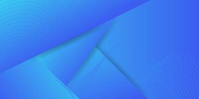 Abstract geometric blue square overlapping background for graphic design. vector