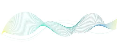 Abstract background with dynamic waves. illustration. Clip-art. vector
