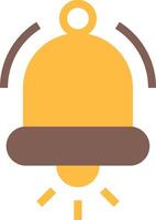A bell icon on a white background vector