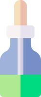 A bottle with a cap on it vector
