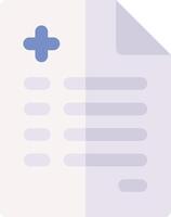 A paper document with a cross on it vector