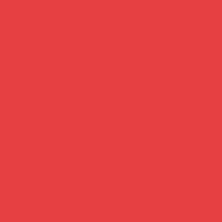 A red background with a white square in the middle vector