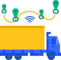 How to use google maps to track your truck vector