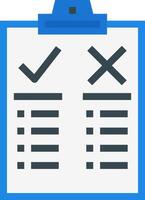 Checklist illustration design vector