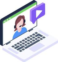 conferencing for business vector