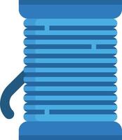 A spool of thread on a white background vector