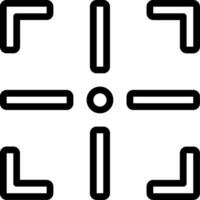 A black and white image of a cross vector
