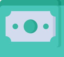 Money icon in a folder vector