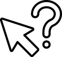 Question mark icon vector