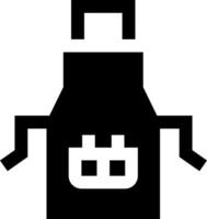 A black and white icon of a bag with a handle vector