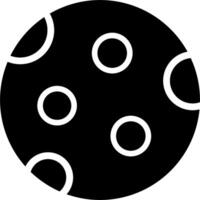 A black and white circle with circles on it vector