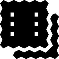A black and white image of a hexagon vector