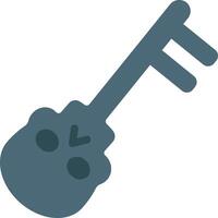 A key icon with a heart on it vector