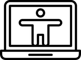 Accessibility Line Icon vector