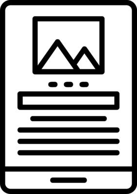 Flat Design Line Icon