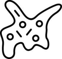 Ectoplasm Line Icon vector