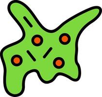 Ectoplasm Line Filled Icon vector