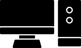Computer Glyph Icon vector