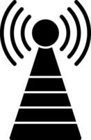 Broadcast Glyph Icon vector