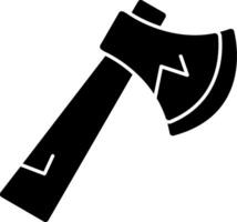 Halloween Axe Glyph Icon vector