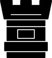 Camera Lens Glyph Icon vector