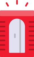 Pencil Sharpener Flat Icon vector