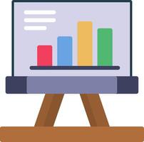 Presentation Flat Icon vector