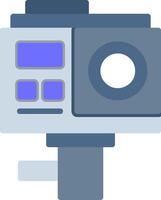 Action Camera Flat Icon vector