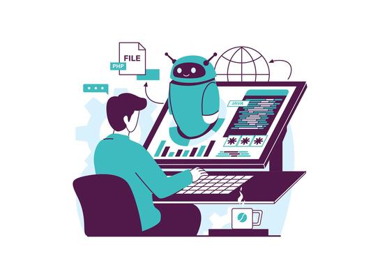 Game Developer working with a chatbot to develop software using PHP and Java.