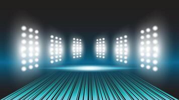 Abstract technology background stadium stage hall vector