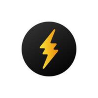 High Power Flash Bolt and Thunder vector