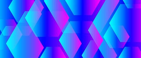 techno abstract background overlap layer on dark space with mixing colors effect decoration. Modern graphic design element hexagons style concept for web banner, flyer, card or brochure cover vector