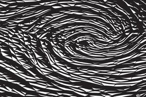 Monochrome abstract black texture for white background overlay designs vector