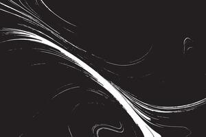 White background with monochrome black abstract texture for artistic overlays. vector