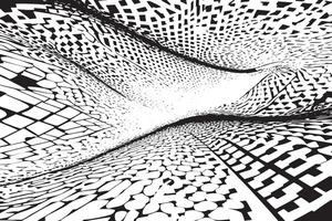 Black overlay texture on white abstract background vector