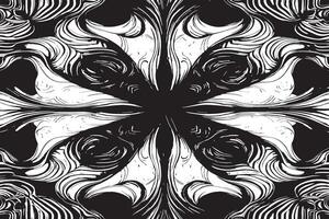 Abstract black texture on white background for overlays vector