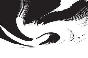 Monochrome black abstract texture layered on white canvas for bold backgrounds. vector