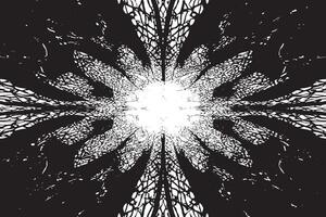Black texture overlay on white monochrome abstract background vector