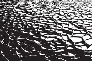 Monochrome abstract black and white texture overlay for backgrounds vector