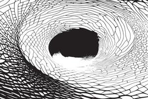 Abstract black and white texture overlay for backgrounds and designs vector