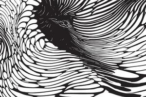 Black and white abstract background texture overlay with monochrome effect vector