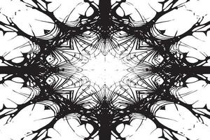 Black abstract overlay texture on white background for designs vector